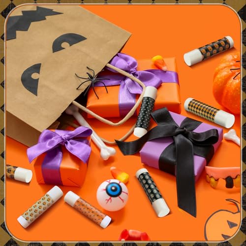 20 Pcs Halloween Lip Balm Bulk - 10 Flavors, Honey & More