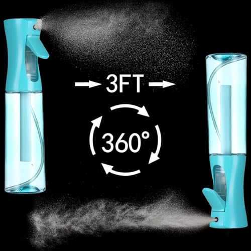 HIVEKLY Continuous Spray Bottle for Hair & Plants - Ultra-Fine Mist
