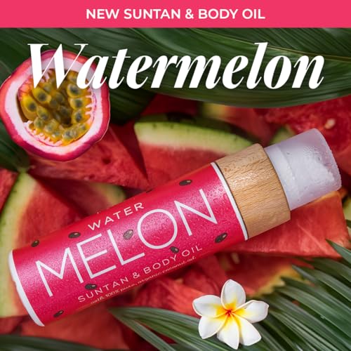 COCOSOLIS WATERMELON Tanning Bed Lotion - Organic Tanning Lotion - Deep fast, Intensive Tan - Tanning Bed Lotion Accelerator for Indoor & Outdoor Tanning Beds