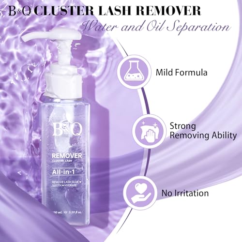 Cluster Lash Remover 100ml - Safe, Oil-Based Eyelash Glue Remover