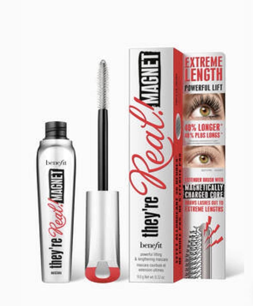 Benefit They're Real! Mascara, MAGNET, 0.3 Ounce