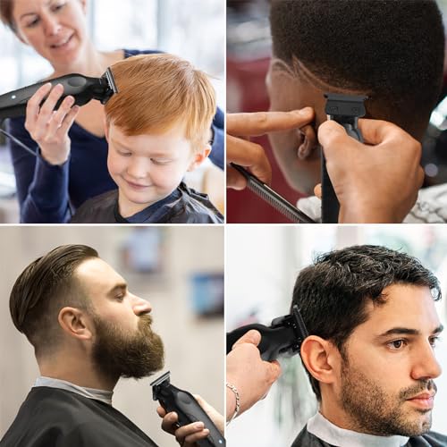 2299 Hair Clipper Beard Trimmer for Men, Cordless Professional Barber Hair Cutting Trimming kit,USB Rechargeable