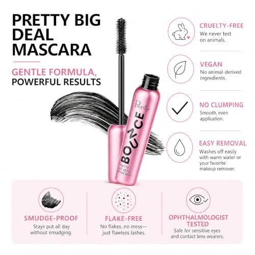 Waterproof Tubing Mascara - Volumizing & Lengthening, Smudge-Proof