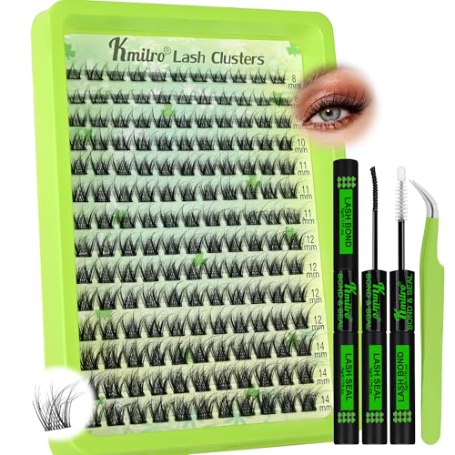 Spider Lash Clusters Kit 8-14mm C Curl Wispy Extensions 154pcs