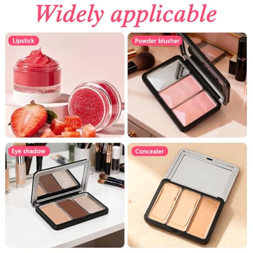 Luxshiny Refillable Magnetic Eyeshadow Palette with Mirror