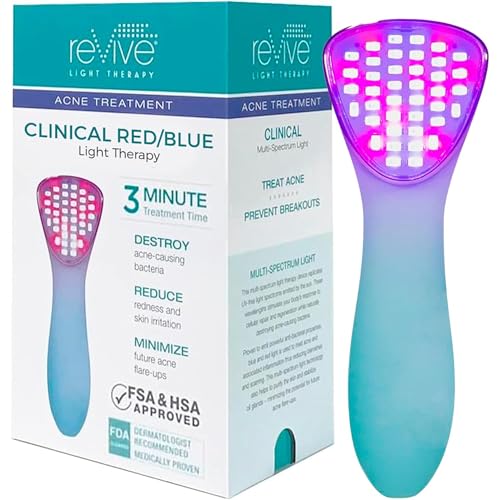 reVive Clinical Acne Light Wand | Red & Blue LED