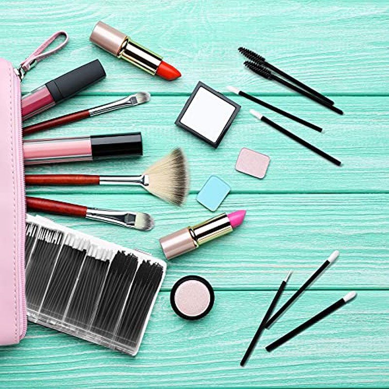 263 Piece Disposable Makeup Applicators Kit with Organizer Box