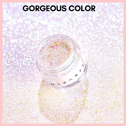 Makartt Acrylic Powder 2oz Pink Colored Glitter Acrylic Nail Powder DIY Nail Art for Beginner Acrylic Nail Powder Nail Extension Carving Gifts for Women Confetti Crush