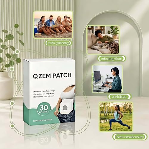 Body Patches 30-Day Supply | Comfortable Invisible Stickers