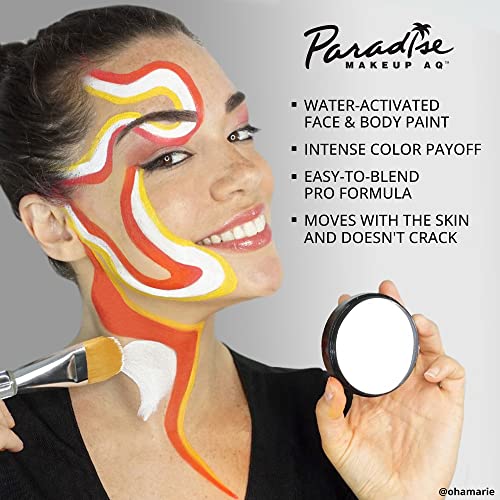 Mehron Paradise AQ Black Water-Activated Face & Body Paint