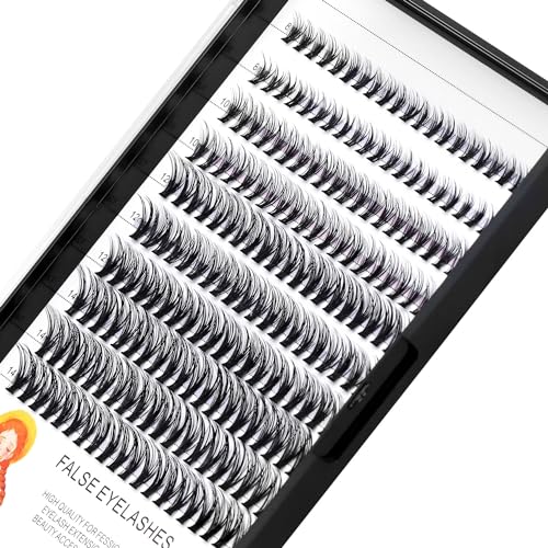 Vayator 20D False Eyelashes 200pcs Mixed 8-20mm D Curl