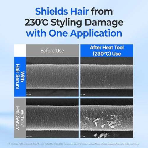 KUNDAL Airy Hyaluron Hair Serum for Deep Moisture & Shine - Korean Hair Treatment
