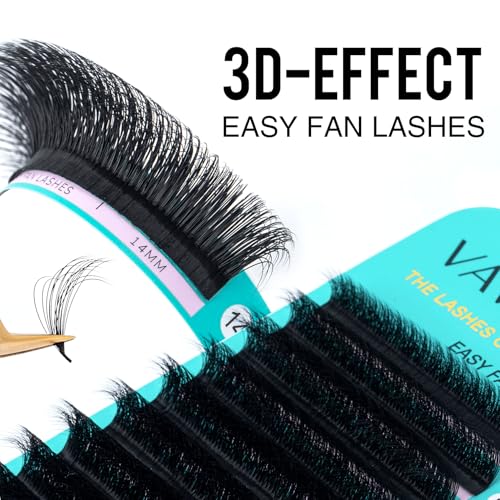 VAVALASH 3D Easy Fan Lash Extensions - Auto Blooming Volume Lashes