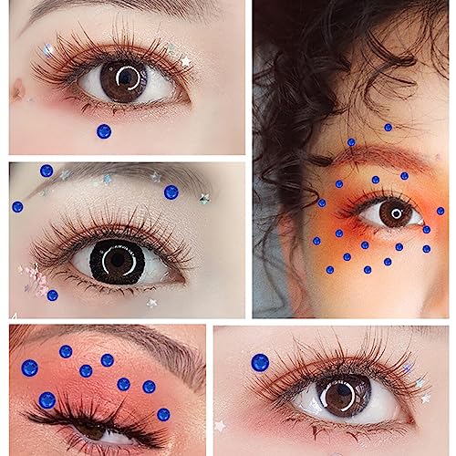 1799 Pcs Self-Adhesive Rhinestone Stickers 3-6mm