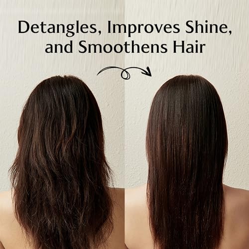 LA'DOR Snail Sleeping Hair Serum - Overnight Leave-In Treatment for Frizzy Hair