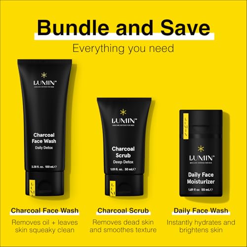 Lumin Smooth Operator Detox Men's Skincare Kit