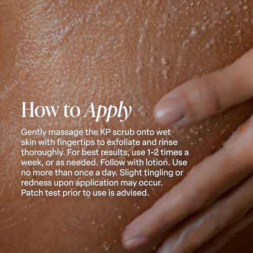 Saltair KP Body Scrub - 10% Glycolic Acid & Volcanic Sand Exfoliator, 10oz
