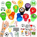 Soccer Party Favor Set - 36PC Stamps & Tattoos