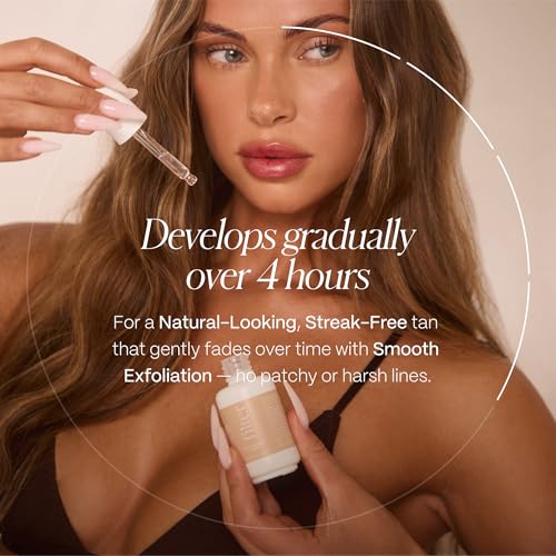 Filter by Molly-Mae Self Tanning Drops | Natural-Looking Bronzed Glow | Face & Body Drops | Fast-Developing Sunless Tanner | Gradual Glow | Easy-to-Apply | 30ml