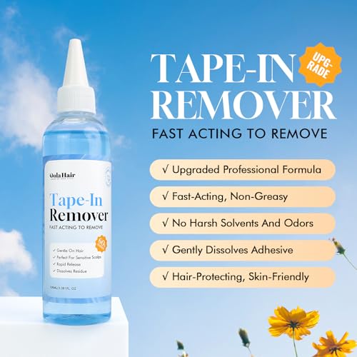 Dolahair Tape-in Extension Remover Spray - Gentle Lace Glue & Adhesive Remover (Tape-in Remover)