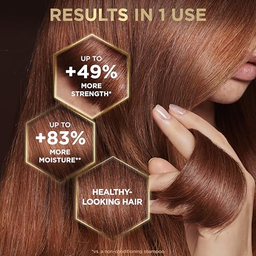Garnier Whole Blends Honey Treasures Repairing Mask, for Dry, Damaged Hair, 11.5 Fl Oz, 2 Count (Packaging May Vary)