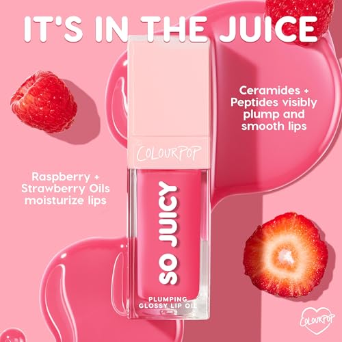 ColourPop So Juicy Plumping Glossy Lip Oil – Hydrating & Nourishing