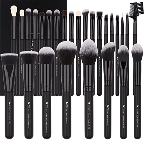 DUcare 27Pc Professional Makeup Brush Set – Synthetic Kabuki