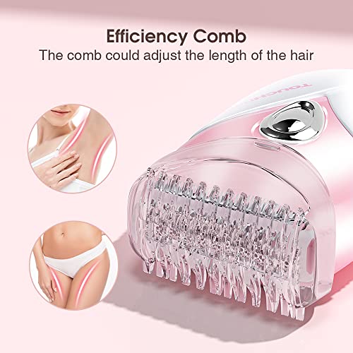 Women Electric Shaver Painless Bikini Trimmer - Pink / 1 Pack