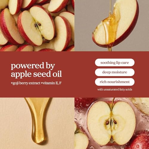 NOONI Korean Lip Oil Set - Hydrating Plumping Gloss (Applevanilla & Applegoji)