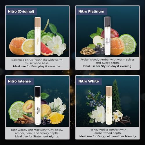 Dumont Nitro Men's Perfume Discovery Set - 8 Mini Sprays
