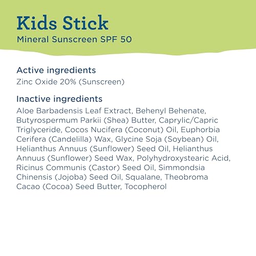 Blue Lizard Kids Mineral Sunscreen Stick SPF 50