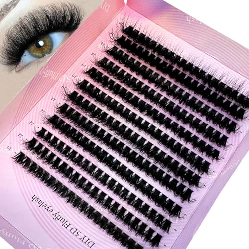 280 Cluster Lash Extensions DIY Bundle 0.05-0.07mm