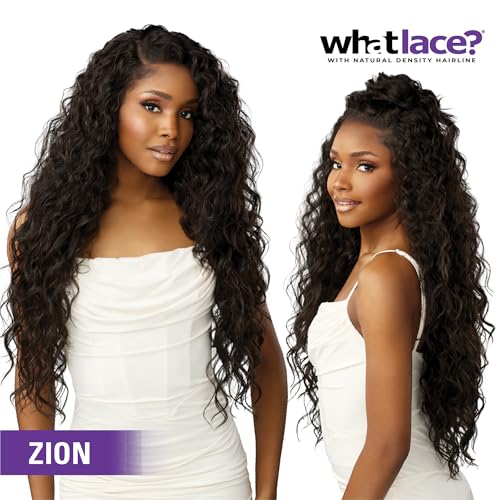 Sensationnel What Lace 13x6 Glueless Synthetic Wig - 1B Off Black