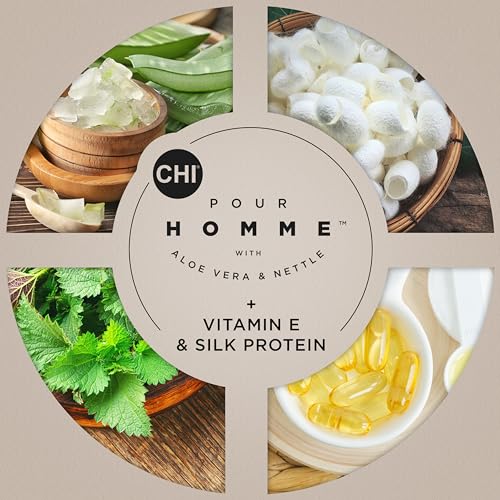 CHI Pour Homme 3-in-1 Men's Wash – Hair, Face & Body