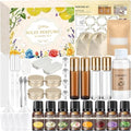 DIY Perfume Making Kit for Women & Men - Custom Solid & Roller Fragrances
