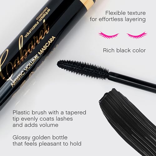 Vivienne Sabó Classic Mascara – Volume & Length, Smudge-Resistant
