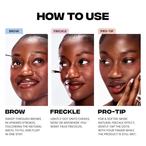 Sacheu Brow & Freckle Tinted Gel — 2-in-1 Water-Resistant Eyebrow Pen
