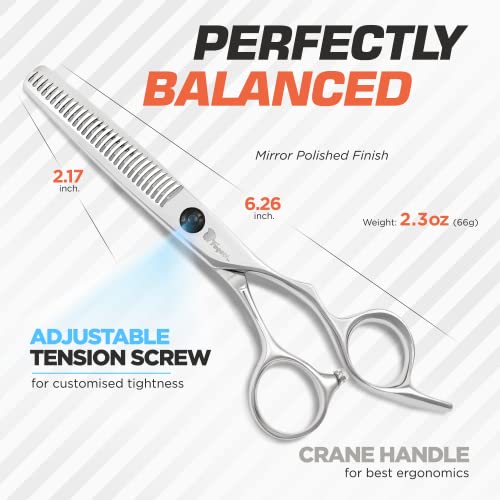 Fagaci Thinning Shears 6 Inch Professional Hair Scissors
