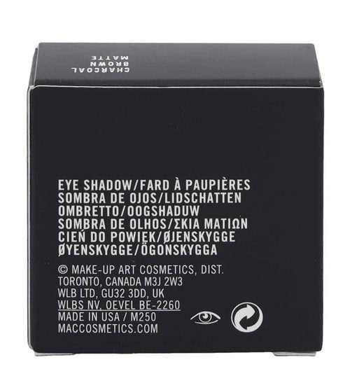 MAC Eye Shadow Mini Eyeshadow Color Charcoal Brown Matte (Eye Shadow) 0.053 oz