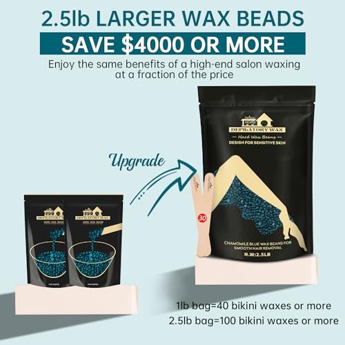 Lifestance Hard Wax Beads 1lb + 2.5lb Hard Wax Beads