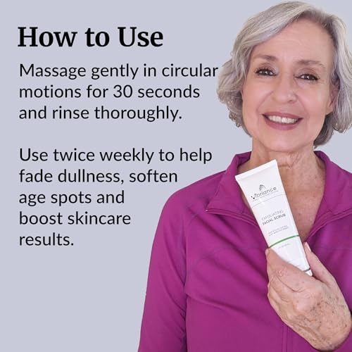 Vibriance Ultra-Gentle Exfoliating Face Scrub 4 fl oz – Sulfate & Paraben Free