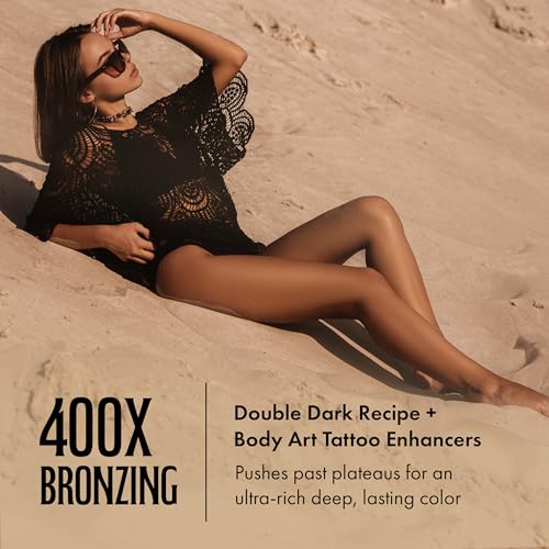 Brown Sugar Double Dark 400X Bronzer Lotion, 7.5 Fl Oz