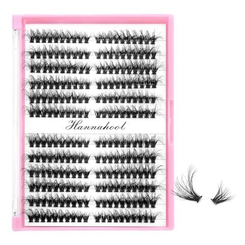 50D Cluster Lashes Extensions 8-16mm Mixed Lengths Wispy