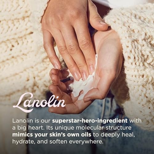 Lanolips Hand Cream with Lanolin, Shea Butter & Vitamin E 50ml