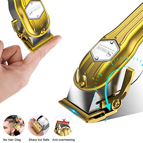 SURKER Professional Hair Clippers for Men - Cordless Beard Trimmer