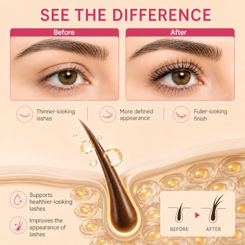 MAVENI Lash Enhancing Serum for Fuller, Longer Lashes - Sensitive Eye Safe