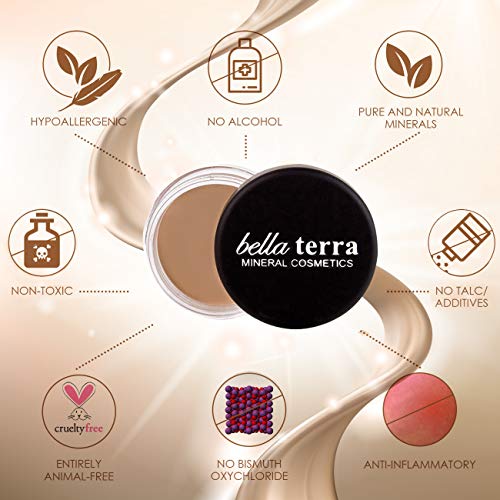 Bellaterra Eye Primer - Crease-Proof Eyeshadow Base, .32 oz