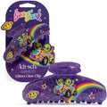 Lisa Frank x Kitsch Glitter Hair Claw Clip - Zoomer & Zorbit Strong Hold