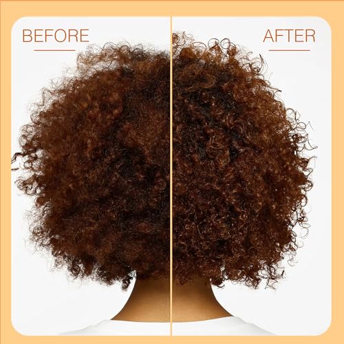 Function of Beauty Coily Hair Shampoo - Sulfate-Free Shampoo for Bouncy Coils - Anti-Frizz, Curl Defining & Nourishing with Flaxseed oil - Dry & Dull Hair Care Products