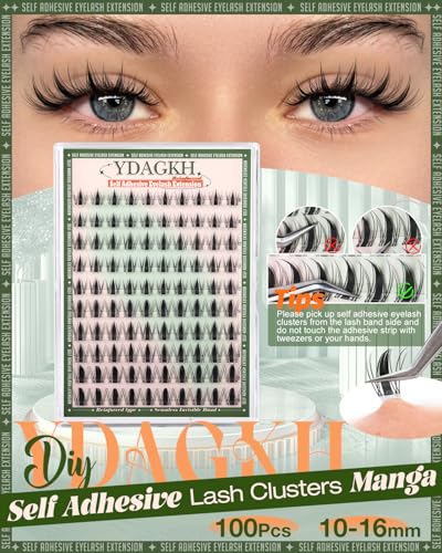 Self Adhesive Lash Clusters - Anime Manga Wispy 10-16mm